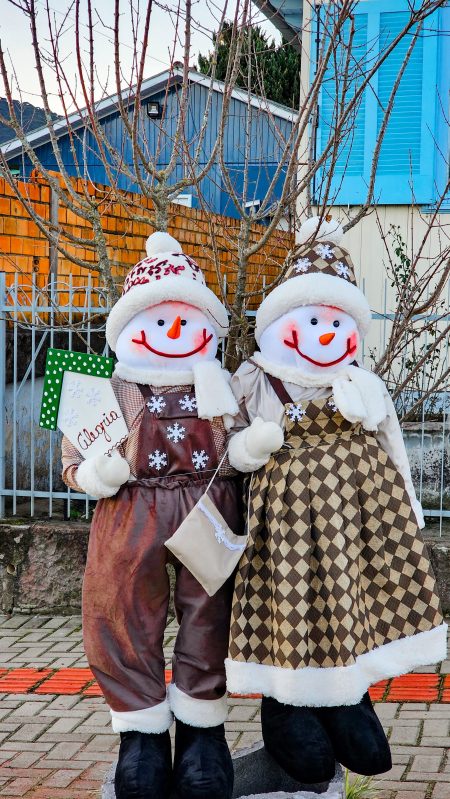 Bom Jardim da Serra é pioneira na decoração de inverno e transforma a cidade em um verdadeiro cenário encantado para moradores e turistas